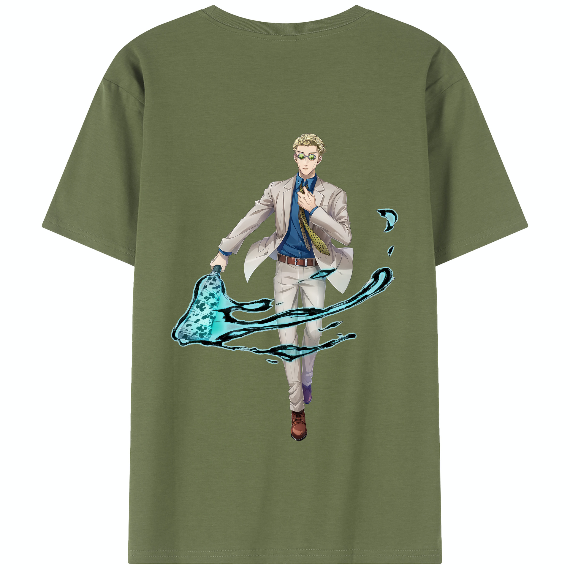 （画像用） 呪術廻戦 Jujutsu Kaisen 綿100％半袖Tシャツ（背面プリント）